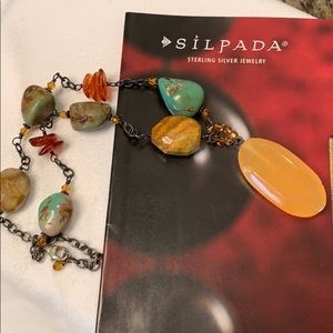 SILPADA N1296 sterling silver crystal Necklace